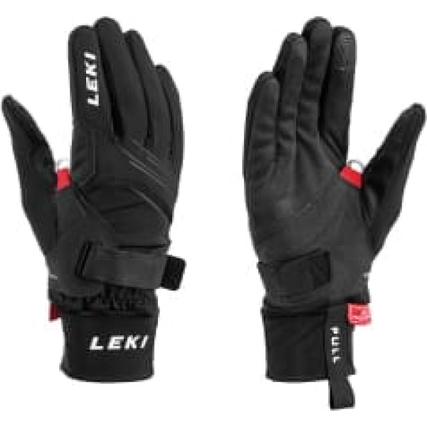 Leki Cimdi Glove NORDIC COURSE Shark 10.5 Black