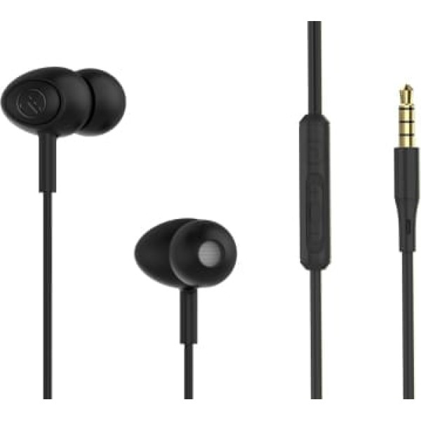 Tellur Basic Gamma wired in-ear headphones black