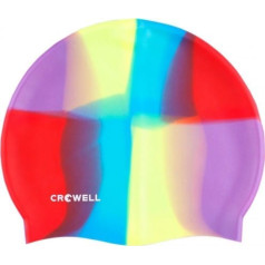 Crowell Multi-Flame-10 / N / Silikona peldcepure