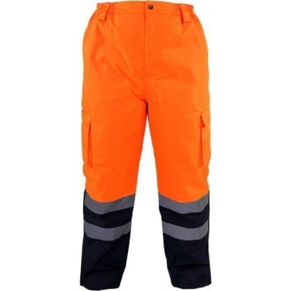 Lahti Pro High visibility padded pants, orange, 