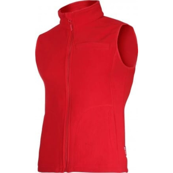 Lahti Pro Ladies' fleece vest, red, 