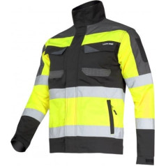 Lahti Pro High vis. jacket black-yellow, 