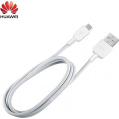 Huawei C02450768A Universāls Micro USB Datu un Uzlādes Kabelis 1m Balts (OEM)