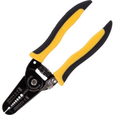 Инструмент для зачистки проводов 0,6-2,6 мм Deli Tools EDL2607 (черный и желтый)