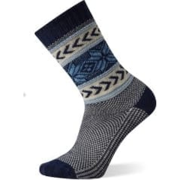 Smartwool Zeķes Everyday Snowflake Pattern Crew XL Deep Navy