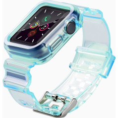 Fusion Accessories Fusion Light Set силиконовый ремешок для Apple Watch 38mm / 40mm / 41мм синий