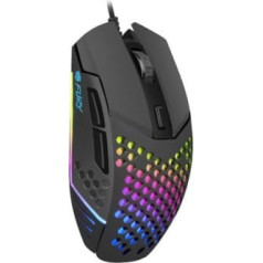 6400 dpi battler mouse for gamers with black backlight