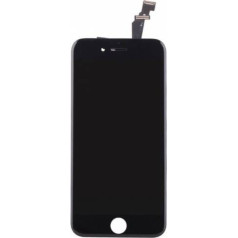 HQ A+ Analogs LCD Skarienjūtīgais Displejs priekš Apple iPhone 6 Plus Pilns modulis Melns