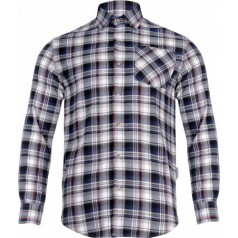 Lahti Pro Flannel shirt grey-black, 170g/m2, 