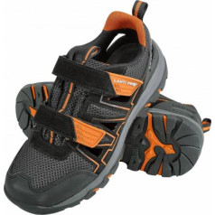 Lahti Pro Sandals, no toe cap, black-grey-orange, o1 sra,