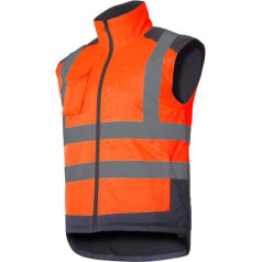 Lahti Pro Warning vest reversible, orange, 