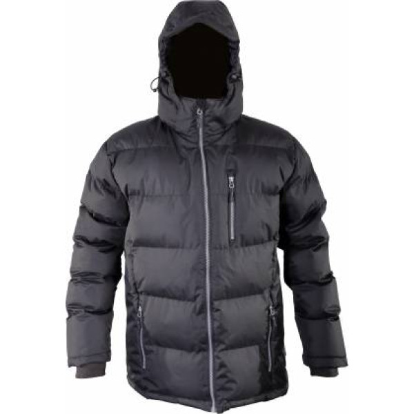 Lahti Pro Coat, quilted, black, 