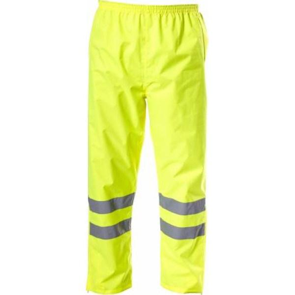 Lahti Pro High visibility rain pants, yellow, 