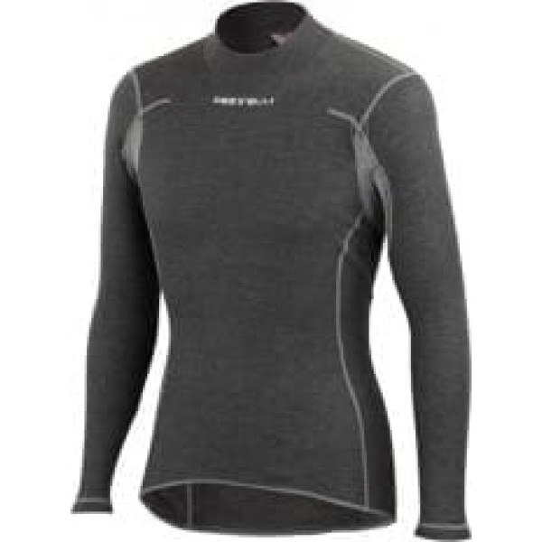 Castelli Velo termokrekls FLANDERS Warm LS L Gray