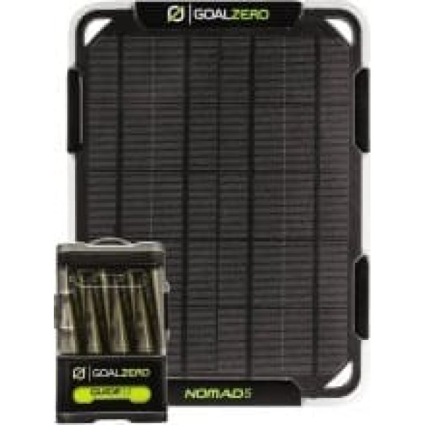 Goalzero Lādētājs ar paneli GUIDE 12 Solar Kit with Nomad 5