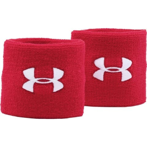 Under Armour UA Performance Wristband 1276991 600 / viena / sarkana