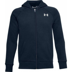 Under Armour UA Boy's Rival Cotton FZ Hoodie 1357613 408 / Jūras zila / S