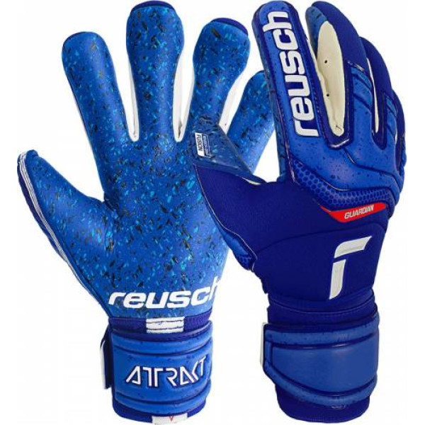 Vārtsarga cimdi Reusch Attrakt Fusion Ortho-Tec Guardian 51 70 980 4010 / Zila / 8,5