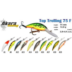 Vobleris AKARA «Top Trolling» 75 F