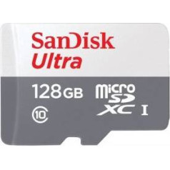 Memory card SanDisk Ultra Android microSDXC 128GB 100MB/s Class 10 UHS-I (SDSQUNR-128G-GN6MN)