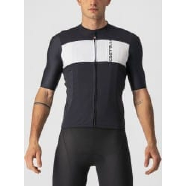 Castelli Velo krekls PROLOGO 7 Jersey M Light Black/Silver Gray-Ivory