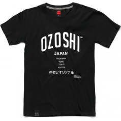 Ozoshi Atsumi M Tsh melns T-krekls O20TS007 / XL