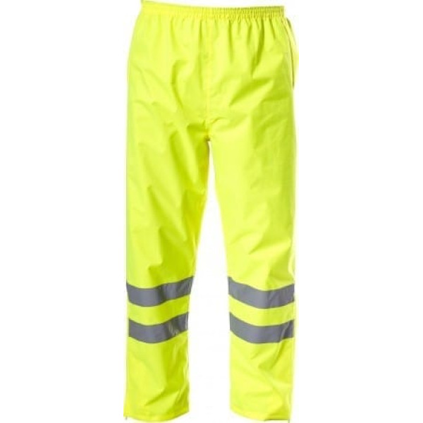 Lahti Pro High visibility rain pants, yellow, 