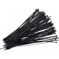 Nylon cable tie (black), 4.8x400mm pcs.100, proline