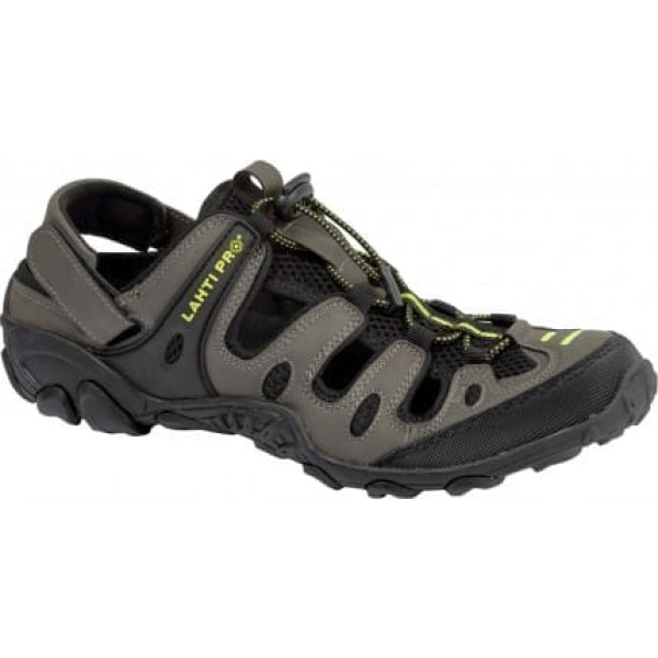 Lahti Pro Sandals, pu/mesh, khaki-black-green, 