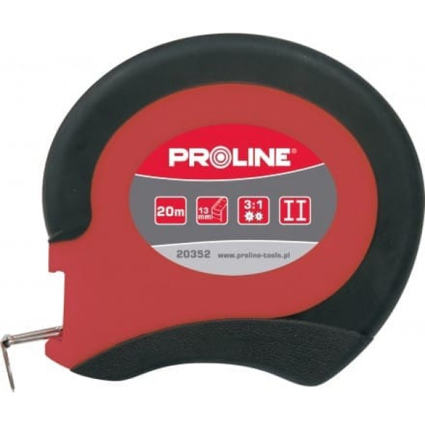 Proline Measuring tapes- steel-10m/13 mm, closed casing