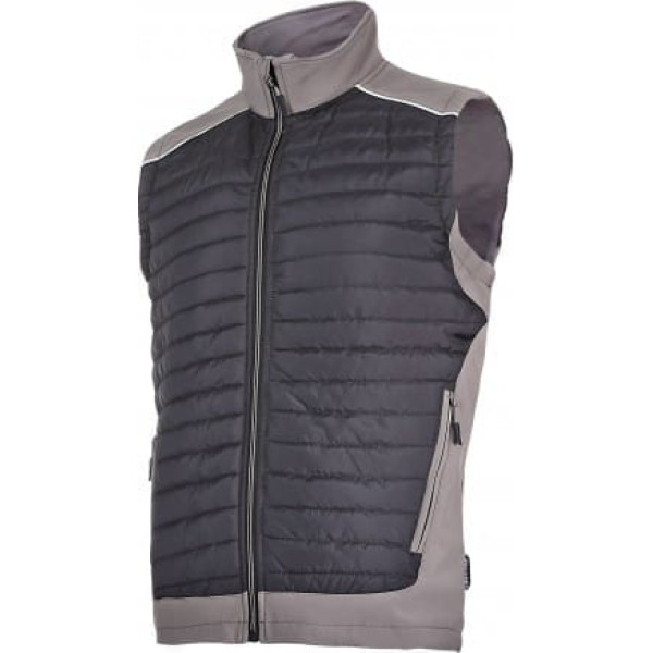 Lahti Pro Vest, padded, black-khaki, 