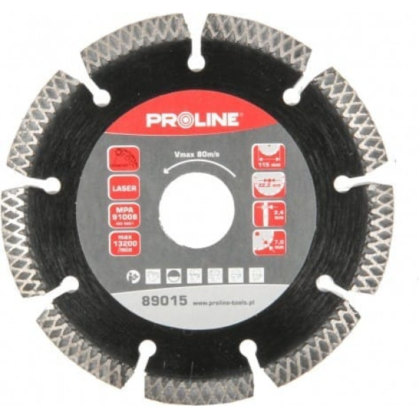 Diamond disc x type (universal)230*2.8*7*22.2 proline