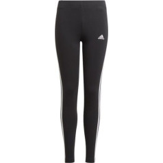 Legingi adidas Girls Essentials 3 Stripes legingi GN4046 / Melna / 134 cm