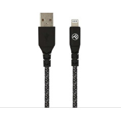 Tellur Green Data cable USB to Lightning 2.4A 1m nylon black