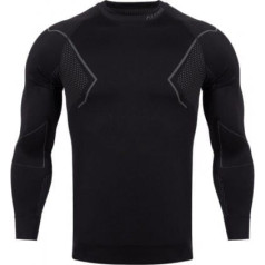 Термоактивная рубашка Alpinus Active Base Layer черно-серая M GT43189 / S