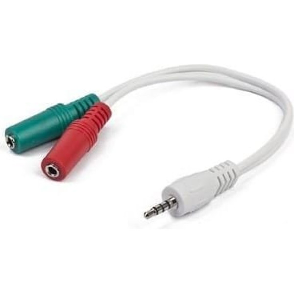 CABLE AUDIO 3.5MM 4-PIN TO/3.5MM S+MIC CCA-417W GEMBIRD