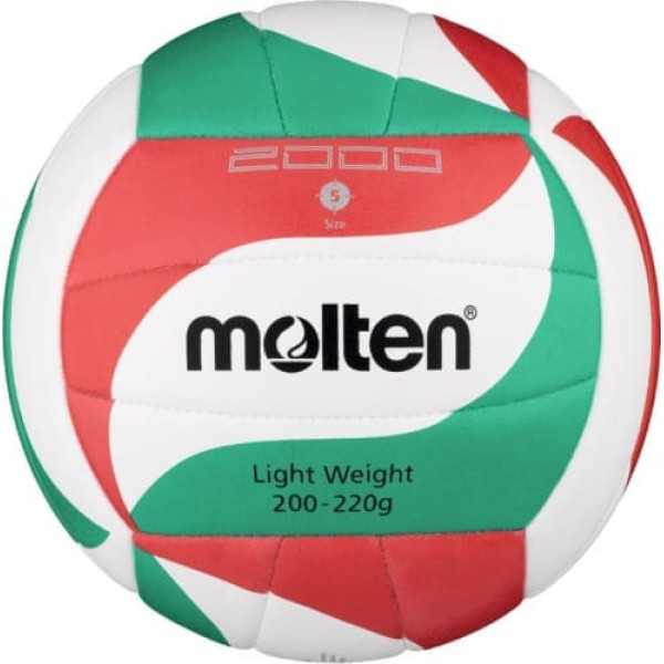 Volleyball ball training MOLTEN V5M2000L, synth. leather size 5