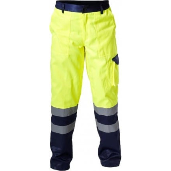 Lahti Pro High vis. pants yellow, 