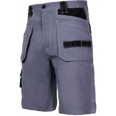 Lahti Pro Shorts, grey-black, 100% cotton, 245g/m2, 