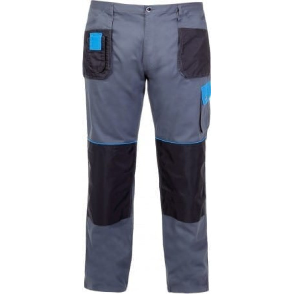 Lahti Pro Pants grey-blue 100% cotton, 190g/m2, 