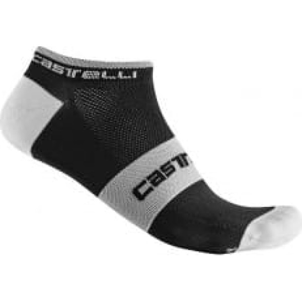 Castelli Velo zeķes LOWBOY Sock XXL Black/White