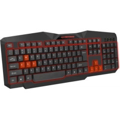 EGK201R Esperanza wired usb gaming illuminated keyboard tirions red