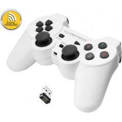 Esperanza EGG108W bezvadu gamepad PC / PS3 USB gladiators balts / melns