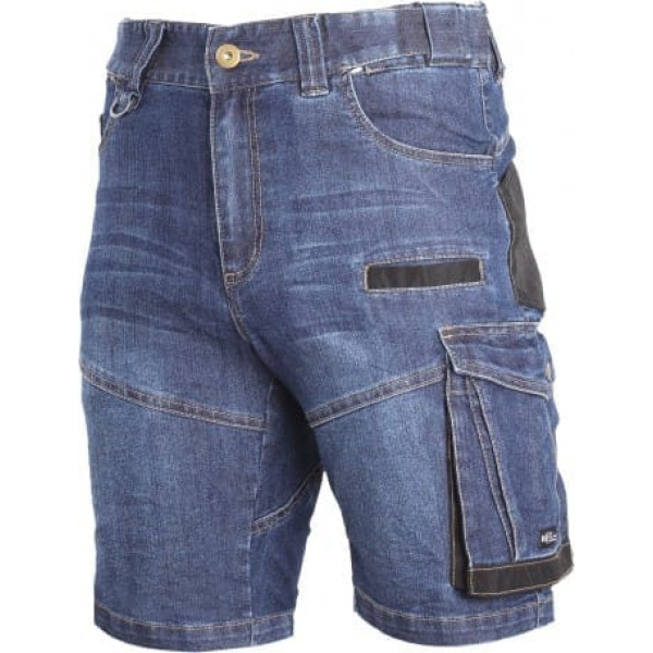 Lahti Pro Jeans shorts with reinforcements, 