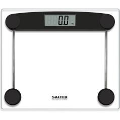 Salter 9208 BK3R Compact Glass Electronic Bathroom Scale