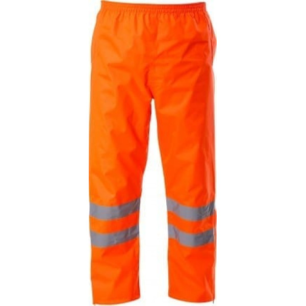 Lahti Pro High visibility rain pants, orange, 