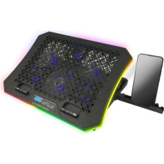 EGC109 Esperanza игровая охлаждающая подставка для ноутбука со светодиодной подсветкой rgb galerne