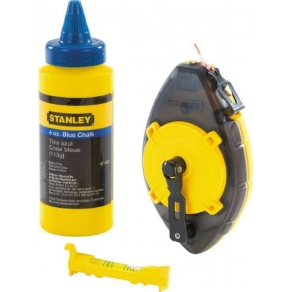 Stanley 30m powerwinder chalk line set