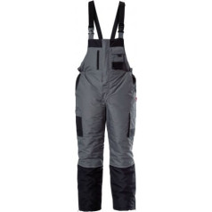 Lahti Pro Bib pants, padded, grey, 