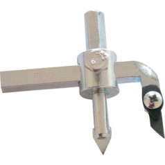 PRO Adjustable tile hole cutter - 30-11- mm / changed egde /